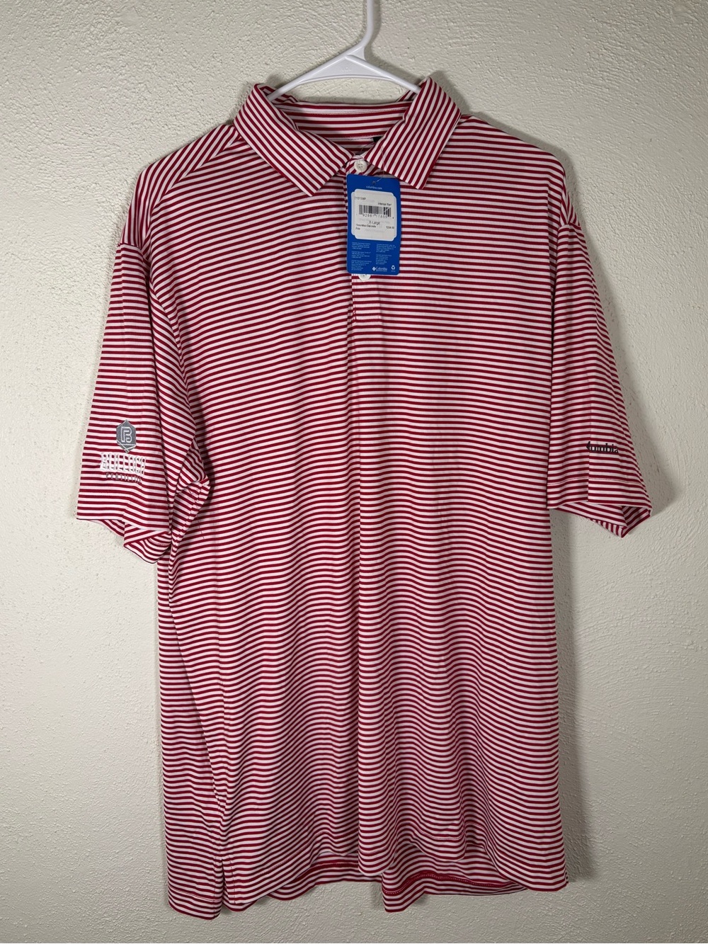 NWT Columbia Omni Wick Club invite Polo